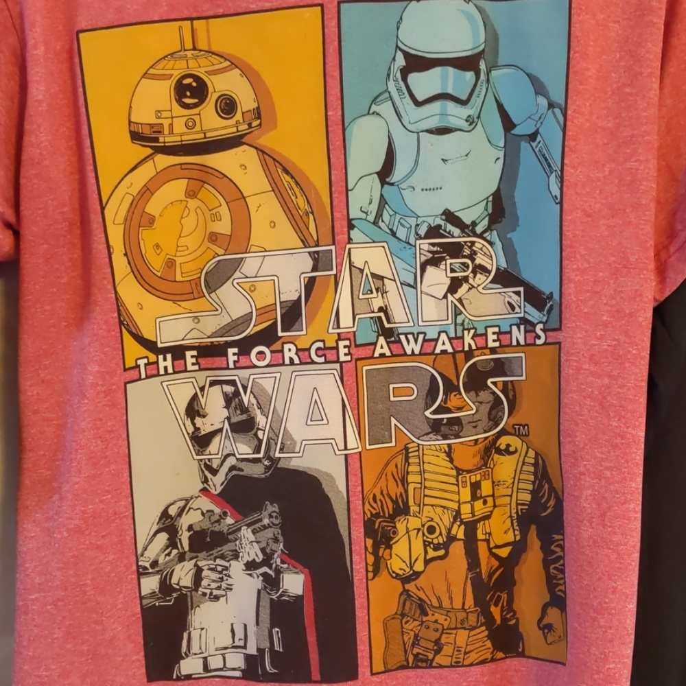 Star Wars Long Sleeve Polyester Shirt SM - Picture 2 of 8